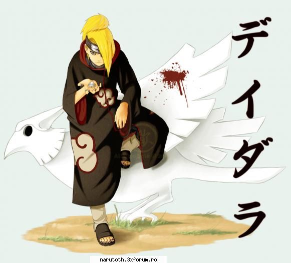 deidara e preferatul meu dupa konan. deidara