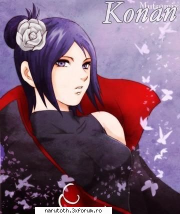 Konan - Konan este singura femeie din akatsuki.este - Akatsuky